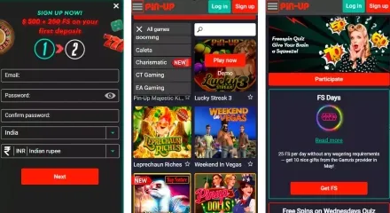 Pin Up casino apk download